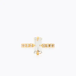 Caroline Svedbom Lucy Ring / Crystal – Guld>Caroline Svedbom Ringar