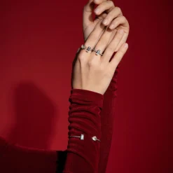 Caroline Svedbom Lucy Ring / Crystal – Rhodium>Caroline Svedbom Ringar Best