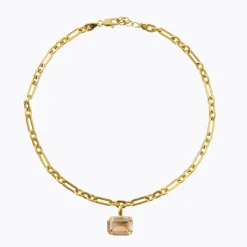 Lydia Kedja Halsband / Golden Shadow (Guld)>Caroline Svedbom Discount