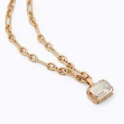 Lydia Kedja Halsband / Golden Shadow (Guld)>Caroline Svedbom Discount