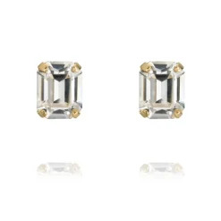 Lydia Stud Örhängen / Crystal (Guld)>Caroline Svedbom