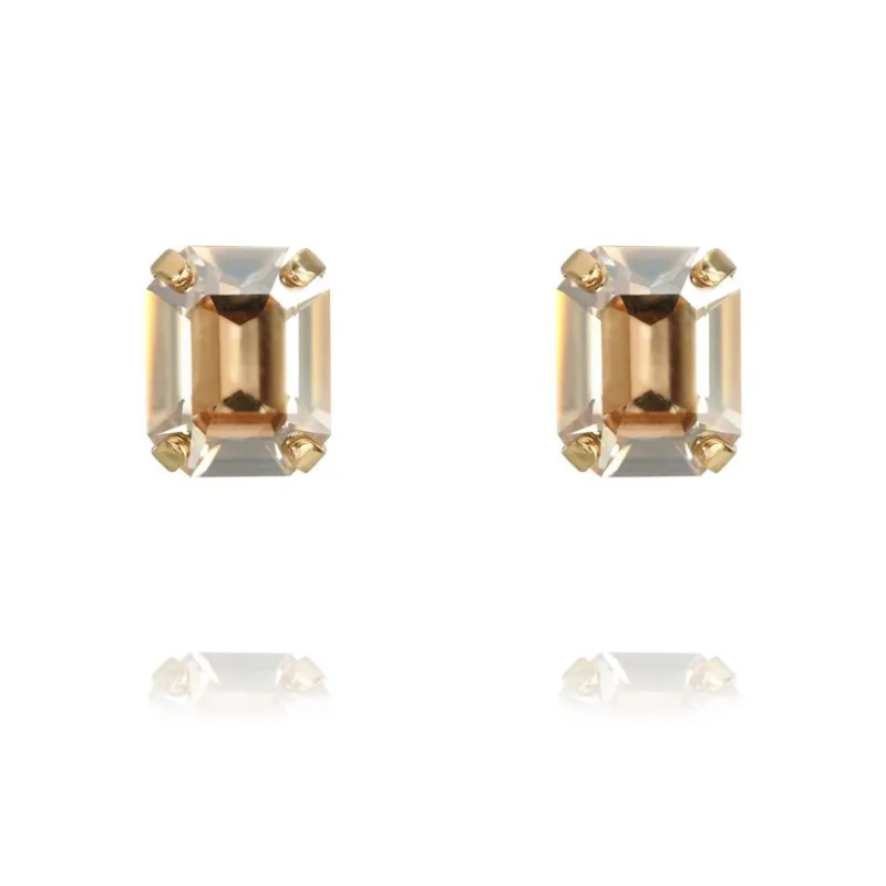 Lydia Stud Örhängen / Golden Shadow (Guld)>Caroline Svedbom New