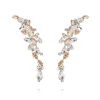 Marry Me Earcuff / Crystal + Golden Shadow (Rhodium)>Caroline Svedbom