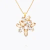 Melia Halsband/ Crystal / Golden Shadow (Guld)>Caroline Svedbom Best