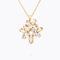 Melia Halsband/ Crystal / Golden Shadow (Guld)>Caroline Svedbom Best