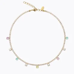 Millie Halsband / Soft Pastel Combo (Guld)>Caroline Svedbom Outlet