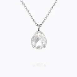 Mini Carlotta Halsband / Crystal (Rhodium)>Caroline Svedbom Outlet