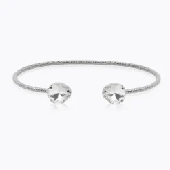 Caroline Svedbom Mini Carlotta Armband / Crystal (Rhodium)>Caroline Svedbom Armband Clearance