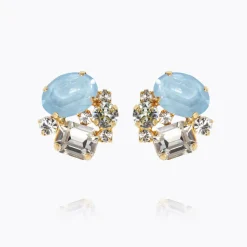 Mini Carolina Örhängen / Sky Combo (Guld)>Caroline Svedbom Discount
