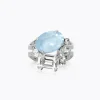 Mini Carolina Ring / Sky Combo (Rhodium)>Caroline Svedbom
