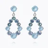 Mini Dehlia Örhängen / Sky Combo (Rhodium)>Caroline Svedbom Online