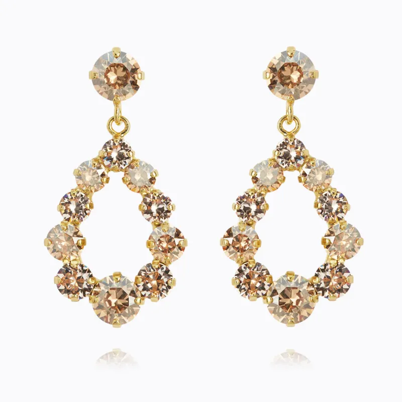 Caroline Svedbom Mini Delia Örhängen/ Golden Combo (Guld)>Caroline Svedbom Örhängen Clearance