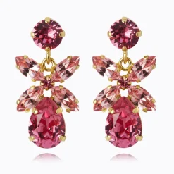 Caroline Svedbom Mini Dione Örhängen/Light Rose + Rose (Guld)>Caroline Svedbom Örhängen Outlet