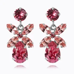Caroline Svedbom Mini Dione Örhängen/Light Rose + Rose (Rhodium)>Caroline Svedbom Örhängen Hot