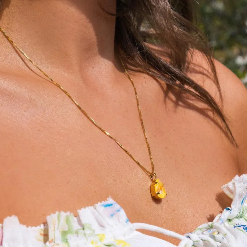 Mini Drop Halsband / Sunshine Delite>Caroline Svedbom Clearance