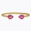 Caroline Svedbom Mini Drop Armband, Dark Rose – Guld>Caroline Svedbom Armband Hot