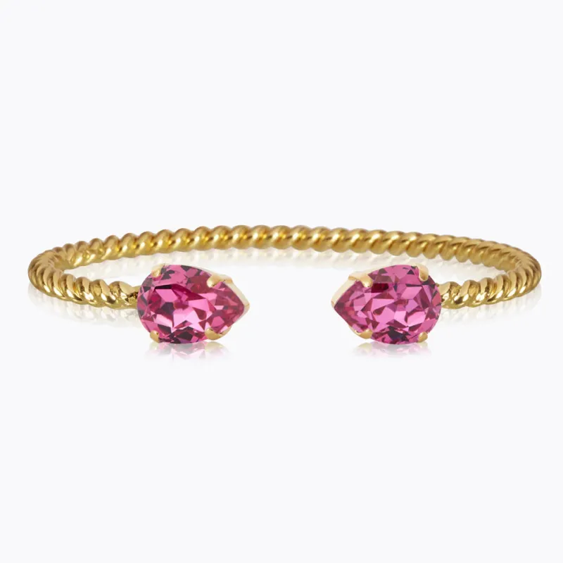 Caroline Svedbom Mini Drop Armband, Dark Rose – Guld>Caroline Svedbom Armband Hot