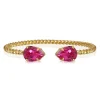 Caroline Svedbom Mini Drop Armband Guld / Fuchsia>Caroline Svedbom Armband Discount