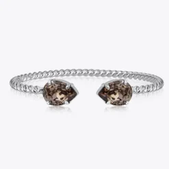 Caroline Svedbom Mini Drop Armband Rhodium / Greige>Caroline Svedbom Armband New