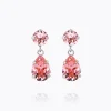 Mini Drop Örhängen/ Light Rose (Rhodium)>Caroline Svedbom