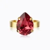 Caroline Svedbom Mini Drop Ring / Mulberry Red (Guld)>Caroline Svedbom Ringar Outlet