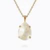 Mini Drop Halsband/ Linen Ignite (Guld)>Caroline Svedbom Clearance