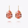 Mini Drop Clasp Örhängen/ Rose Peach (Guld)>Caroline Svedbom Clearance