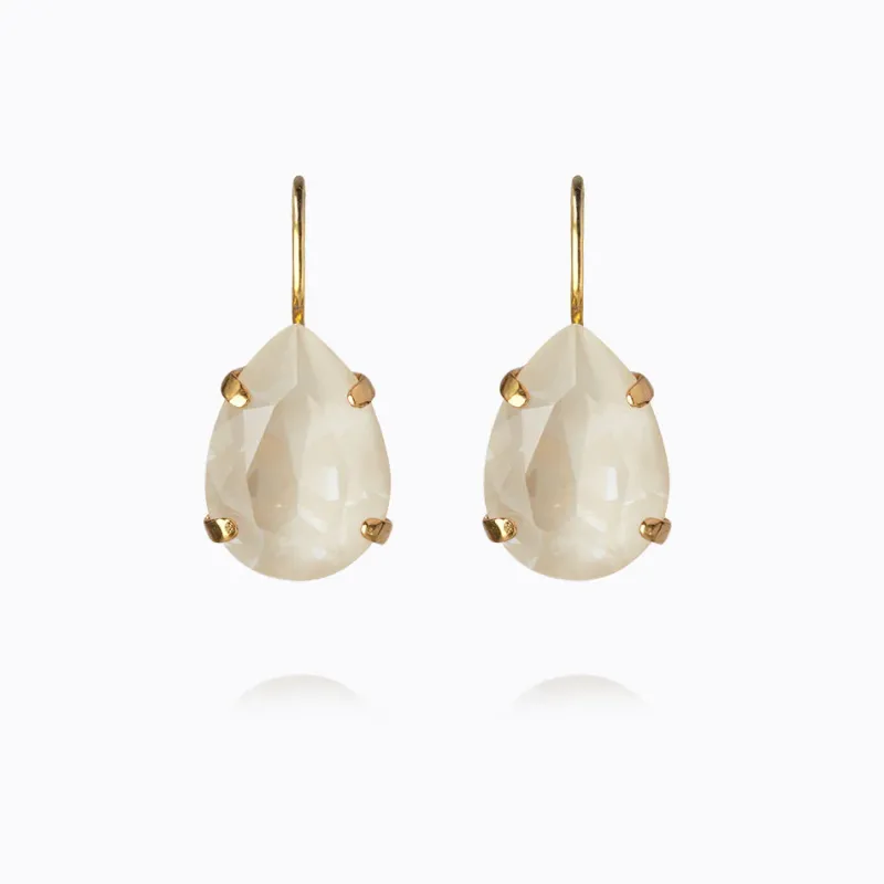 Mini Drop Clasp Örhängen/ Linen Ignite (Guld)>Caroline Svedbom Hot