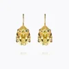Mini Drop Clasp Örhängen, ReCreated™ Dark Jonquil – Guld>Caroline Svedbom Outlet