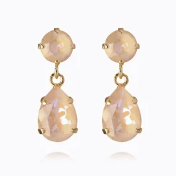 Mini Drop Örhängen/ Ivory Cream Delite (Guld)>Caroline Svedbom New