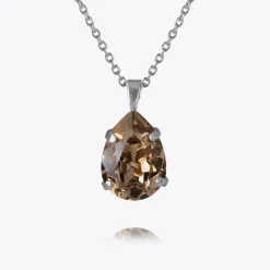 Mini Drop Halsband/ Greige (Guld)><noscript><img width=