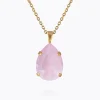 Mini Drop Halsband / Soft Pink (Guld)>Caroline Svedbom