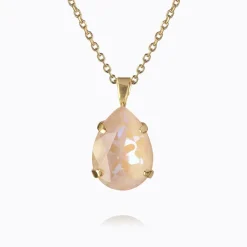 Mini Drop Halsband/ Ivory Cream Delite>Caroline Svedbom
