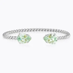 Caroline Svedbom Mini Drop Armband/ Chrysolite (Rhodium)>Caroline Svedbom Armband New