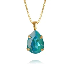 Mini Drop Halsband Guld / Laguna Delite>Caroline Svedbom New
