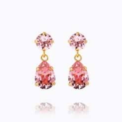 Mini Drop Örhängen/ Light Rose (Guld)>Caroline Svedbom Outlet