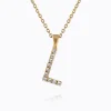 Mini Letter L Halsband (Guld)>Caroline Svedbom Online