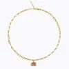 Mini Lydia Halsband / Golden Shadow (Guld)>Caroline Svedbom Clearance