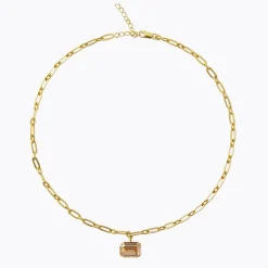 Mini Lydia Halsband / Golden Shadow (Guld)>Caroline Svedbom Clearance