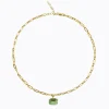 Mini Lydia Halsband / Peridot (Guld)>Caroline Svedbom Hot