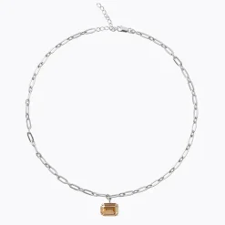 Mini Lydia Halsband / Golden Shadow (Rhodium)>Caroline Svedbom Hot