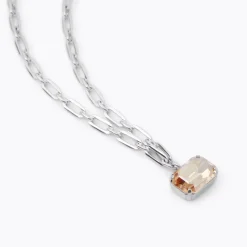 Mini Lydia Halsband / Golden Shadow (Rhodium)>Caroline Svedbom Hot