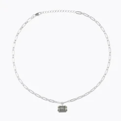 Mini Lydia Halsband, Black Diamond – Rhodium>Caroline Svedbom Online