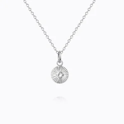 Mini Odessa Halsband/ Crystal (Rhodium)>Caroline Svedbom
