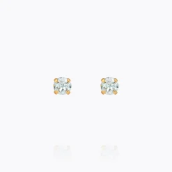 Caroline Svedbom Mini Stud Örhängen/ Light Azore (Guld)>