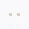 Mini Stud Örhängen/ Crystal (Guld)>Caroline Svedbom Discount