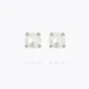 Mini Stud Örhängen/ Pearl (Rhodium)>Caroline Svedbom Sale