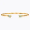 Caroline Svedbom Mini Twisted Armband/ Chrysolite (Guld)>Caroline Svedbom Armband Discount