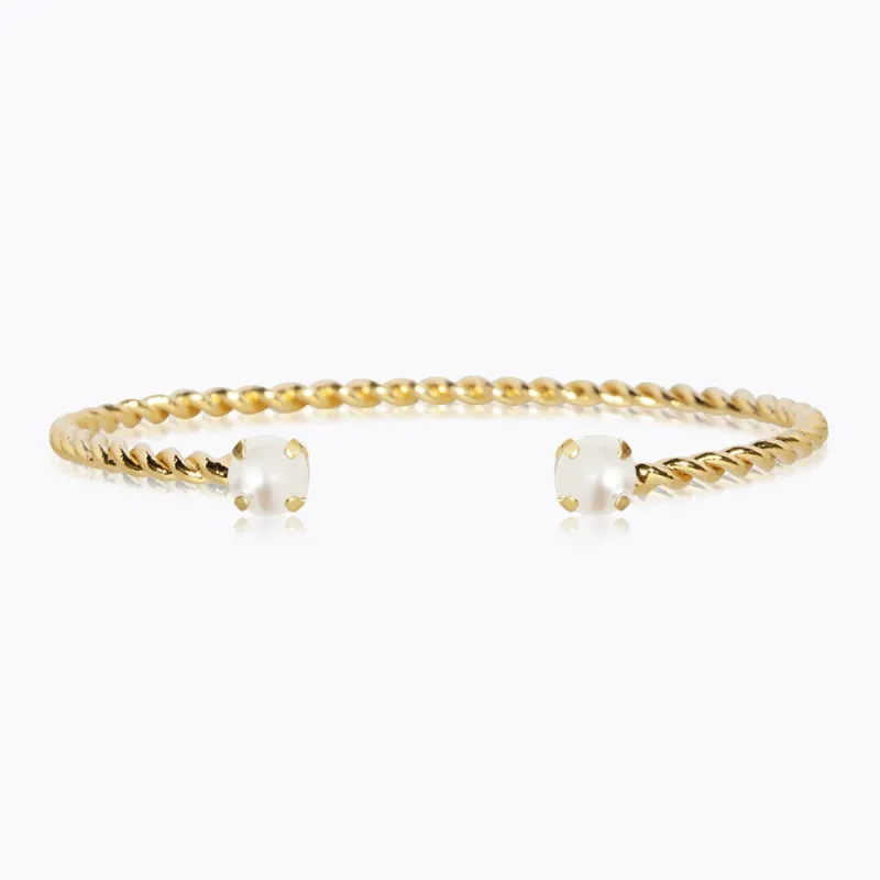 Caroline Svedbom Mini Twisted Armband/ Pearl (Guld)>Caroline Svedbom Armband Best