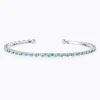 Miro Armband / Light Turquoise (Rhodium)>Caroline Svedbom Hot